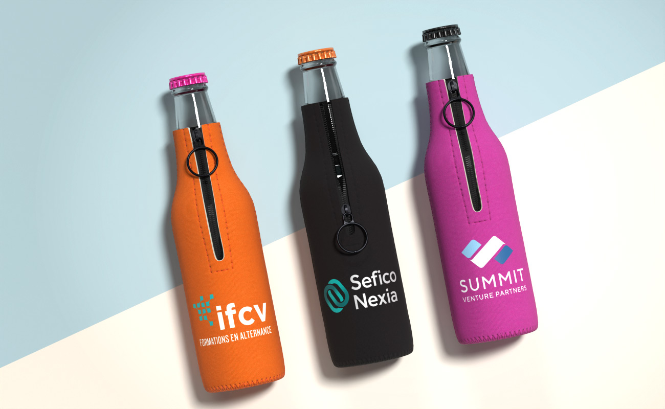 Zipper - Dryckskylare med tryck gallery thumbnail