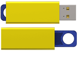 Hybrid-färg är möjligt. Välj mellan 2 olika standardfärger för specifika delar.